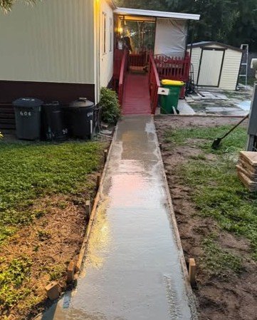 Concrete Sidewalk Installation in Winston-Salem, NC