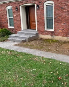 Custom Concrete Porches in Winston-Salem, NC