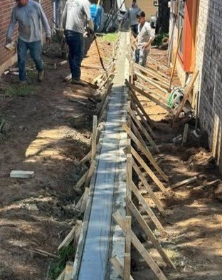 Custom Concrete Retaining Walls in Winston-Salem, NC
