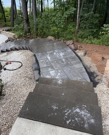 Residential Concrete Steps in Winston-Salem, NC